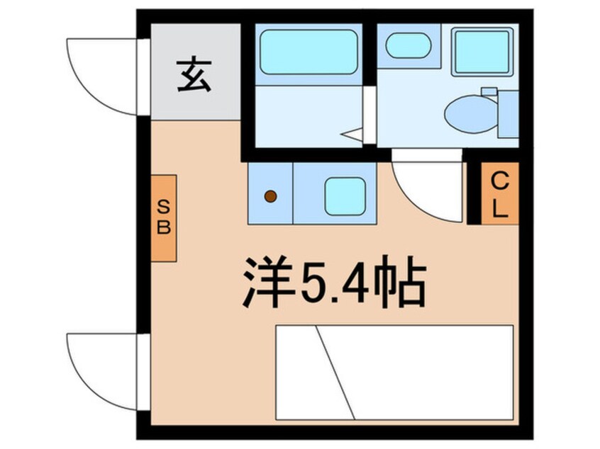 間取図 HJ　PLACE　早稲田鶴巻　Ⅰ