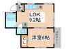 サンロイヤル市ヶ尾 1LDKの間取り