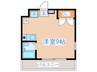 ＳＵＩＳＯⅡ 1Rの間取り