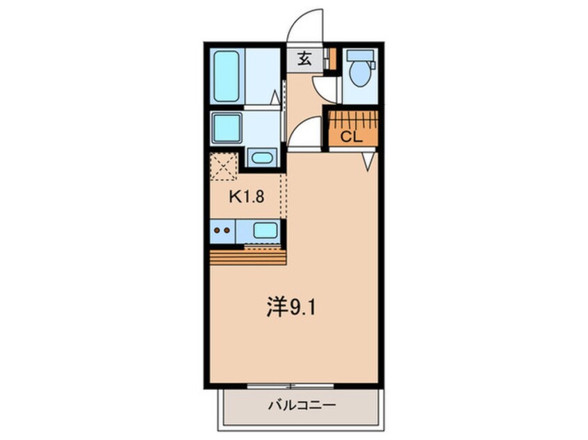 間取図 仮）小田2丁目新築工事