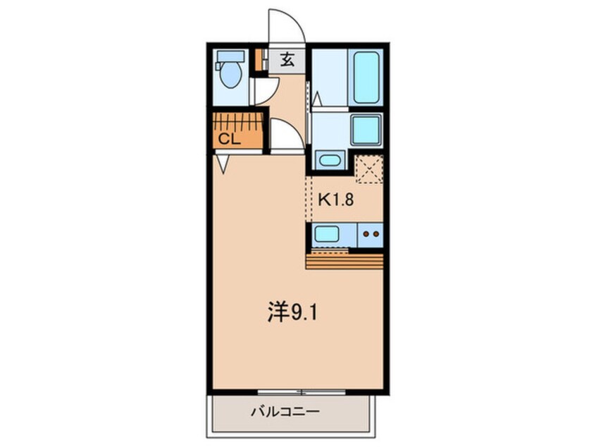 間取図 仮）小田2丁目新築工事