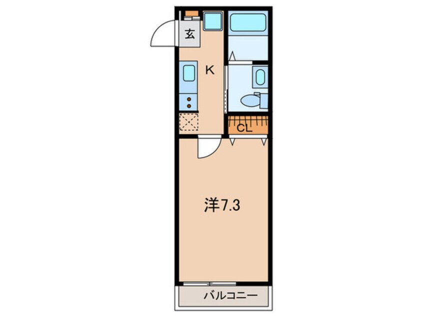 間取図 仮）小田2丁目新築工事