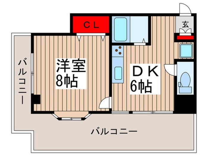 間取り図 サンピア辻
