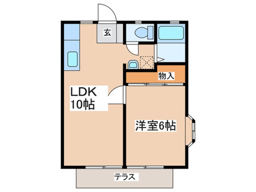 間取図 ハイツミネルバ