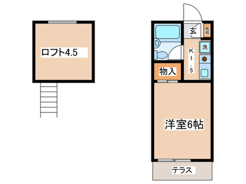 間取図 WINHILL MATUBARA