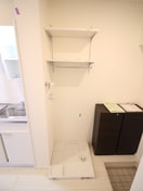 洗濯機置場 サイドガレージ矢部