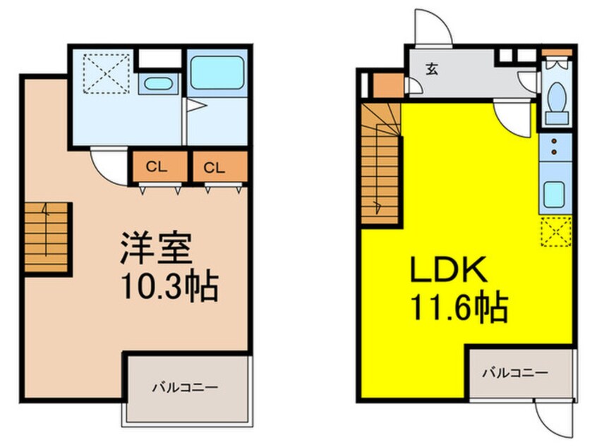 間取図 GRAN PASEO 中目黒 EAST