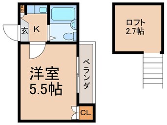 間取図 サングリ－ン桜川２