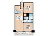 青葉台ﾌﾗﾜｰﾏﾝｼｮﾝ(303) 2LDKの間取り