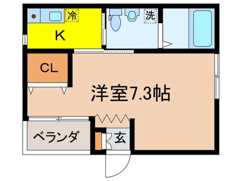 間取図 コーポメルシー