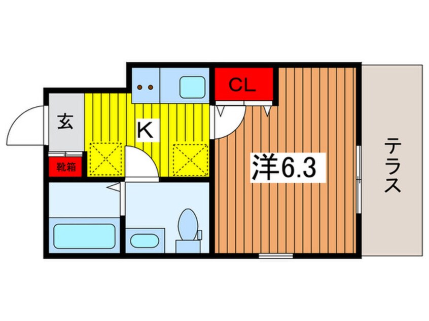 間取図 Lignum浦和常盤