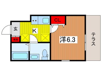 間取図 Lignum浦和常盤