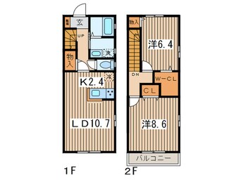 間取図 カルム四之宮