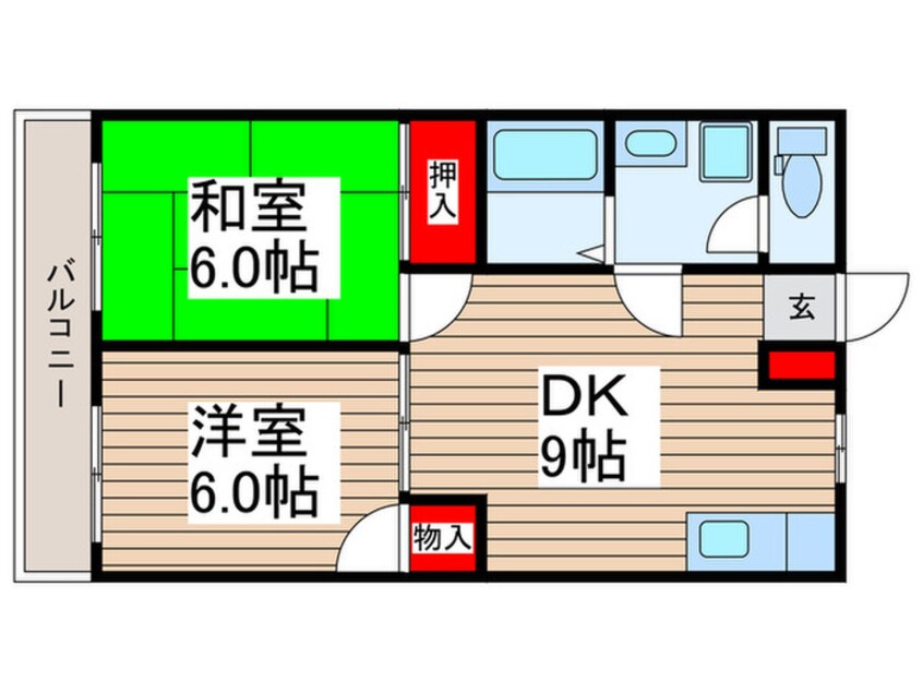 間取図 エクセレント三上