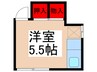 鳴海荘 1Rの間取り