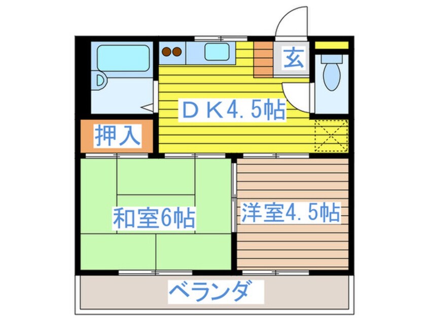 間取図 メゾンドール