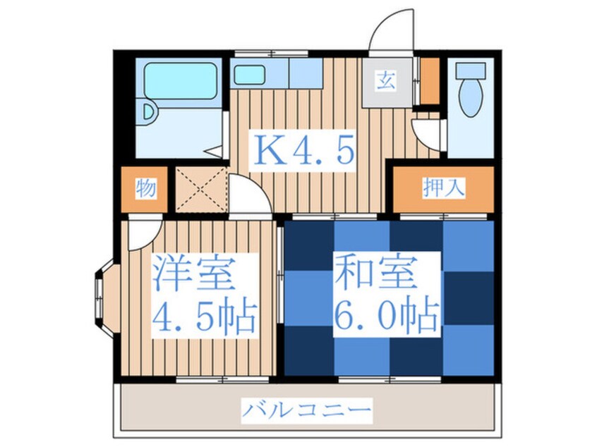 間取図 メゾンドール