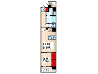 間取図 Live Flat 三ノ輪Ⅱ