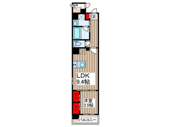 間取図 Live Flat 三ノ輪Ⅱ