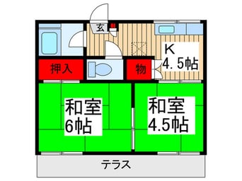 間取図 Ｇハイム