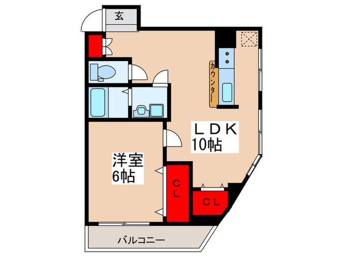間取り図 フェリエ錦糸町