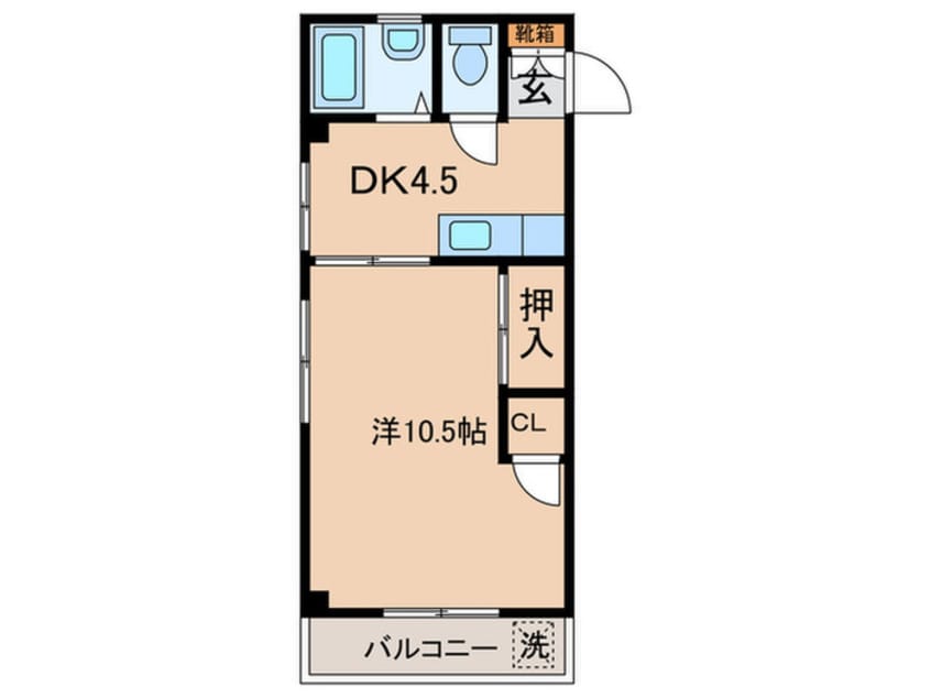間取図 井門コ－ポ
