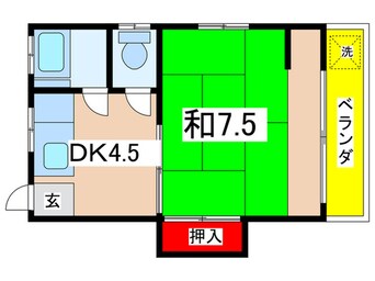 間取図 川原荘