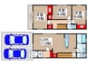 仮）砂戸建　51 3LDKの間取り