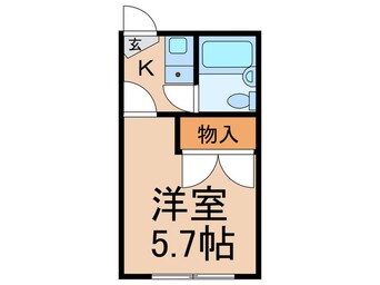 間取図 L中野