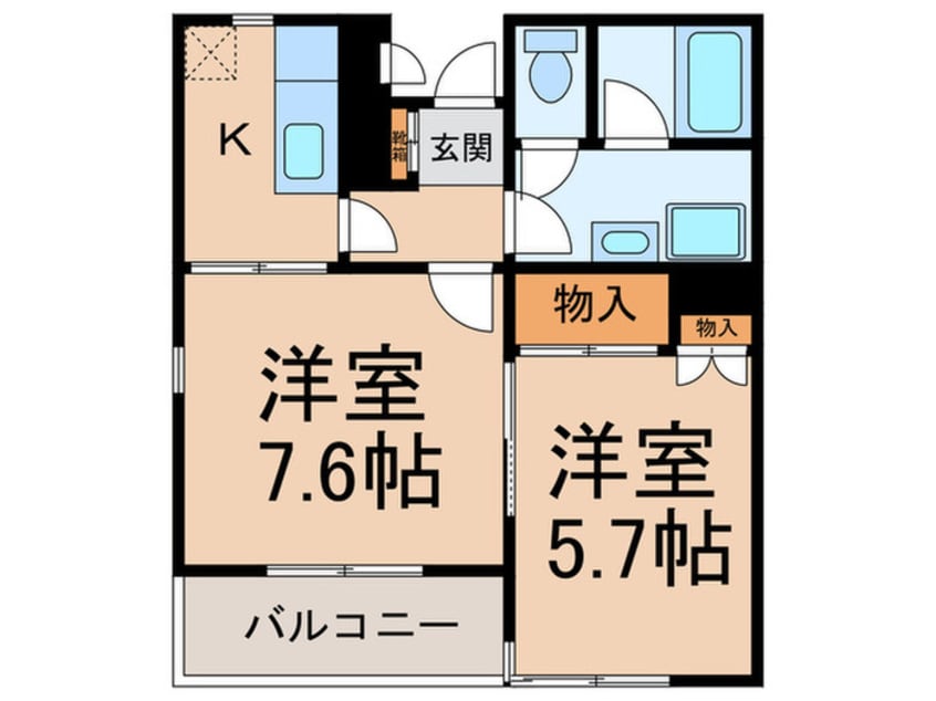 間取図 ビラ・アイオイ