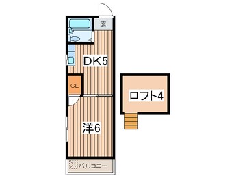 間取図 シャンテ南林間