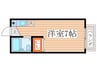 グリーンコーポⅡ 1Rの間取り
