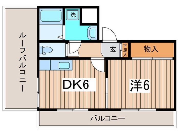 間取り図 サンハイツ 2