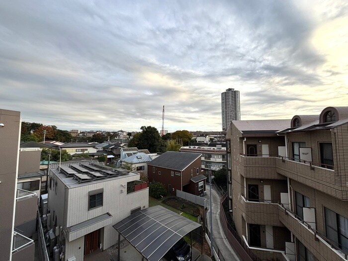 室内からの展望 サンハイツ 2