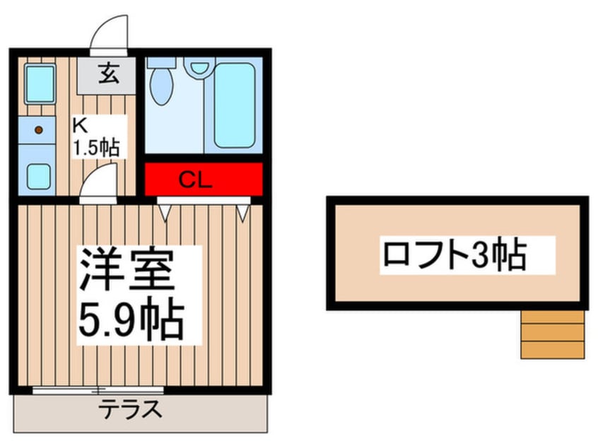 間取図 アネックス草加