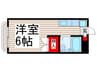 プチメゾン新所沢 1Rの間取り
