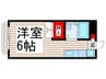 プチメゾン新所沢 1Rの間取り