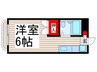 プチメゾン新所沢 1Rの間取り