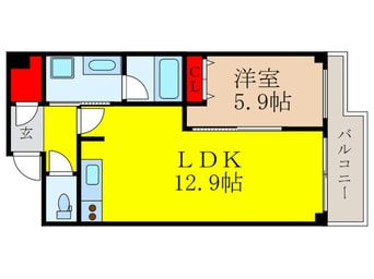 間取図 PRIME URBAN 東中野 COURT