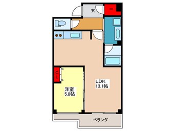 間取図 PRIME URBAN 東中野 COURT