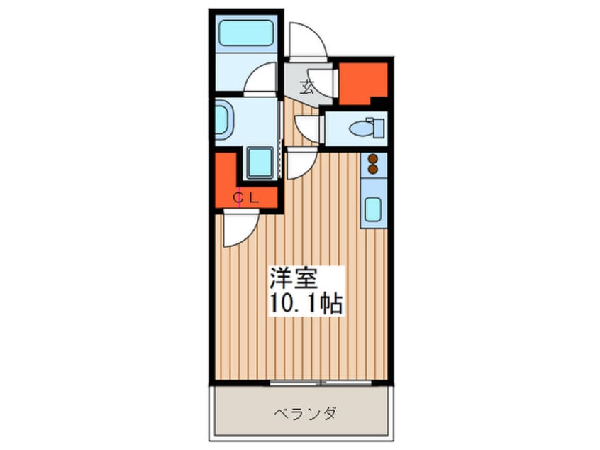 間取図 PRIME URBAN 東中野 COURT