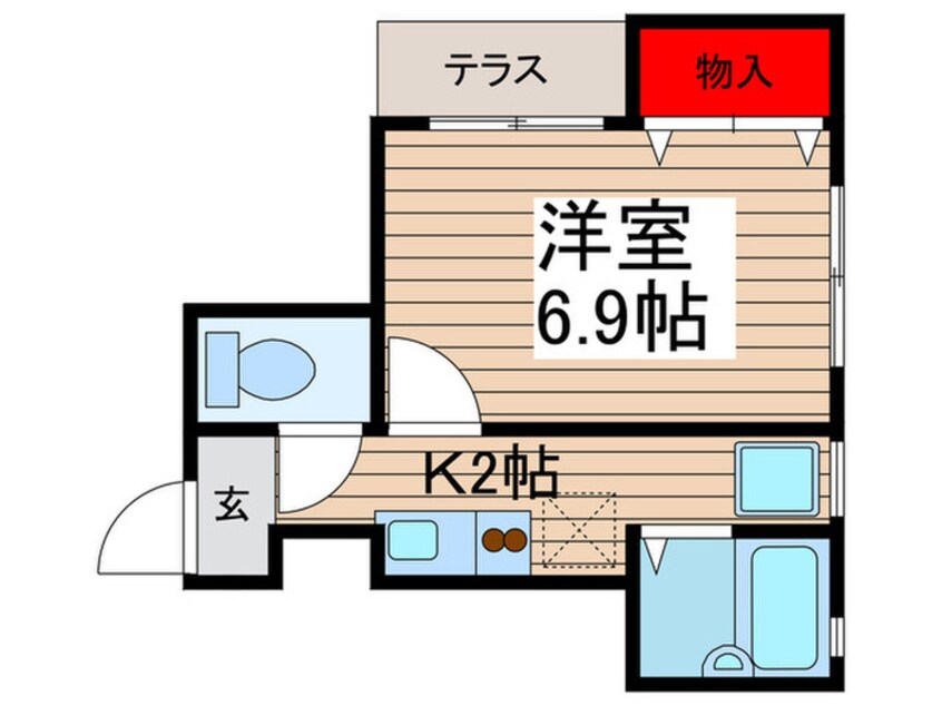 間取図 アニマジョ－ネ