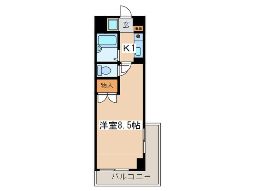 間取図 シンフォニア町田Ⅰ