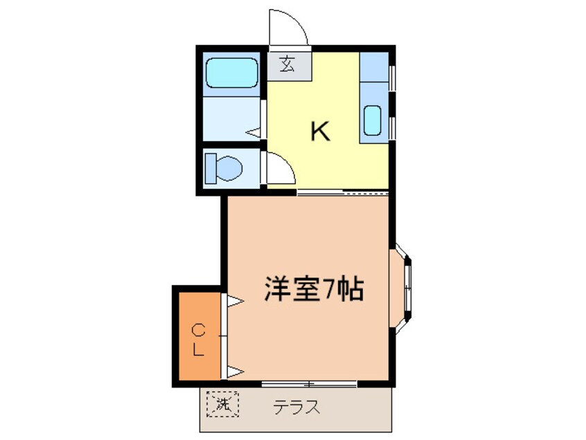 間取図 ハイコムタカ