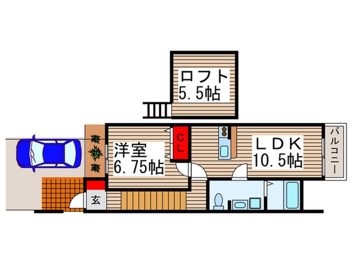 間取り図 イ－ストフォレスト