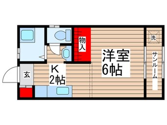 間取図 セブンスト－ン