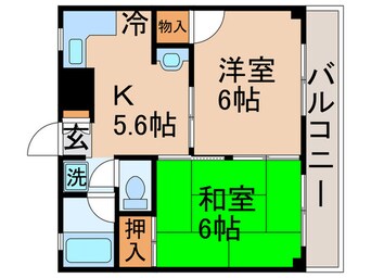 間取図 弘道高橋第一ハイツ