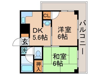 間取図 弘道高橋第一ハイツ