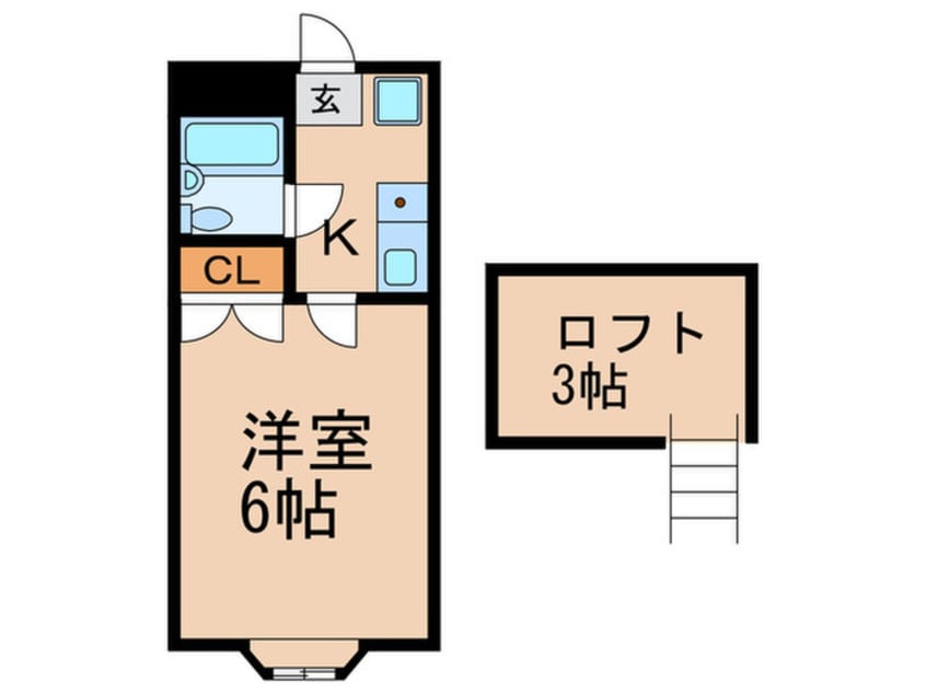 間取図 プレステ－ジ上落合