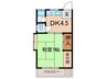 プチメゾン中和泉 1DKの間取り